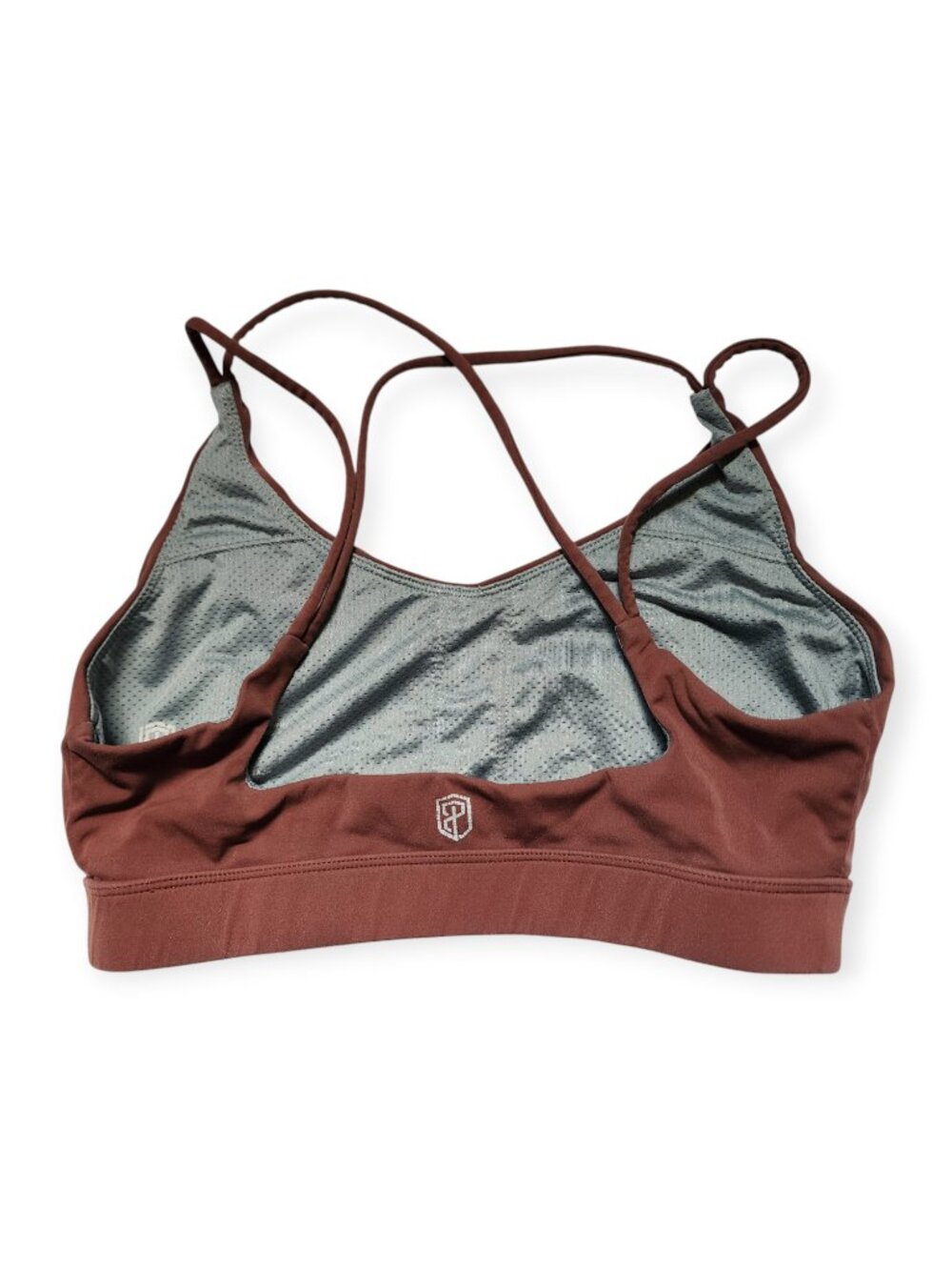 2x Born Primitive Sports Bra Bundle Navy & Terracotta Strappy Medium M - Picture 3 of 9